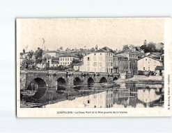 CONFOLENS : Le Vieux Pont Et La Rive Gauche De La Vienne - Très Bon état - Confolens