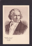 CPSM Beethoven Musique Musicien Non Circulée - Musique Et Musiciens