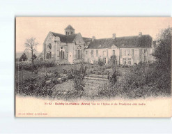 OULCHY LE CHATEAU : Vue De L'Eglise Et Du Presbytère Côté Jardin - Très Bon état - Otros & Sin Clasificación