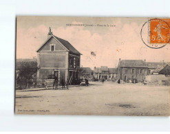 MONTCORNET : Place De La Gare - état - Andere & Zonder Classificatie