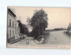 HERBLAY : La Rue Du Val Et Le Boulevard De La République - état - Herblay