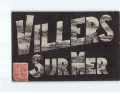 VILLERS SUR MER : Carte Souvenir - Très Bon état - Villers Sur Mer