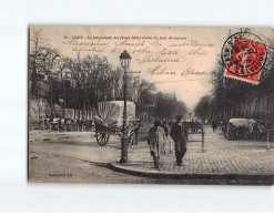 CAEN : La Promenade Des Fossés Saint-Julien Un Jour De Marché - Très Bon état - Caen