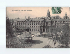 CAEN : La Place De La République - état - Caen