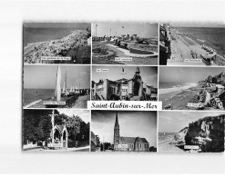 SAINT AUBIN SUR MER : Carte Souvenir - Très Bon état - Saint Aubin