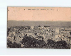 TROUVILLE SUR MER : Panorama, Rue De Paris - état - Trouville