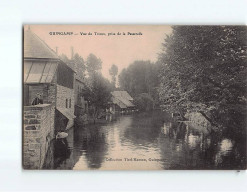 GUINGAMP : Vue Du Trieux, Prise De La Passerelle - état - Guingamp