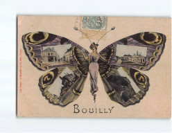BOUILLY : Carte Souvenir - état - Otros & Sin Clasificación