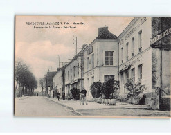 VENDEUVRE: Avenue De La Gare - état - Sonstige & Ohne Zuordnung