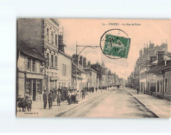 TROYES: La Rue De Paris - Très Bon état - Troyes