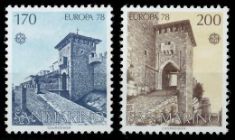 SAN MARINO 1978 Nr 1156-1157 Postfrisch S1B2A3A - Unused Stamps