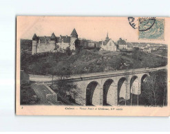 CULAN : Vieux Pont Et Château - Très Bon état - Culan