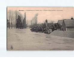 BOURGES : Inondations De 1910, L'Yèvre Au Pont Saint-Privé, Les Lavoirs - Très Bon état - Bourges