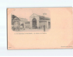 LE CHATEAU D'OLERON : Les Halles Et La Fontaine - Très Bon état - Sonstige & Ohne Zuordnung