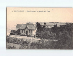 CHATELAILLON : Chalet Neptune Et Vue Générale De La Plage - Très Bon état - Châtelaillon-Plage