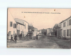 SAINT SAUVEUR DE NUAILLE : Avenue De La Gare - état - Otros & Sin Clasificación