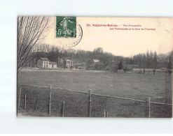 NOGENT LE ROTROU : Vue D'ensemble, Les Promenades Et La Gare Du Tramway - état - Nogent Le Rotrou