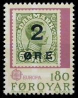 FÄRÖER 1979 Nr 44 Postfrisch S1B2B8A - Faroe Islands