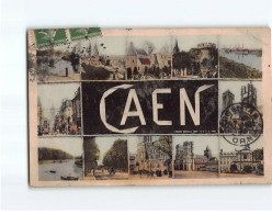 CAEN : Carte Souvenir - état - Caen