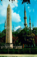 72630302 Istanbul Constantinopel Obelisque And Blue Mosque Istanbul - Turkey