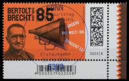 BRD BUND 2023 Nr 3749 ESST Zentrisch Gestempelt ECKE-URE X59A10A - Used Stamps
