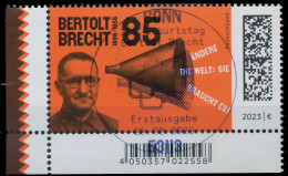 BRD BUND 2023 Nr 3749 ESST Zentrisch Gestempelt ECKE-ULI X59A106 - Used Stamps
