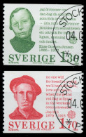 SCHWEDEN 1980 Nr 1106-1107 Gestempelt X59A306 - Used Stamps