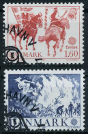 DÄNEMARK 1981 Nr 730-731 Gestempelt X5A00DA - Used Stamps