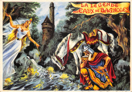 61-BAGNOLES DE L ORNE-LA LEGENDE DES EAUX-N°T571-C/0343 - Bagnoles De L'Orne