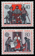 LIECHTENSTEIN 1982 Nr 791-792 Postfrisch S1E4E32 - Unused Stamps