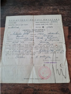 Old Personal Documents - Croatia, NDH, Passport 1943 - Unclassified