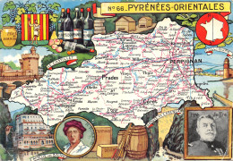 66-PANORAMA DES PYRENEES ORIENTALES-N°T572-B/0233 - Other & Unclassified