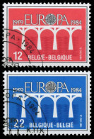 BELGIEN 1984 Nr 2182-2183 Gestempelt X5B93AA - Used Stamps