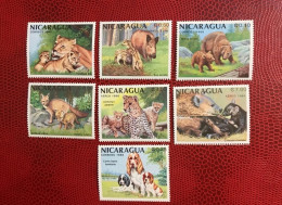 NICARAGUA 1988 7v Neuf MNH Mi 2871 / 2877 Mamíferos Mammals Säugetiere Mammiferi Mammifère - Sonstige & Ohne Zuordnung