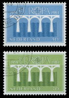 NIEDERLANDE 1984 Nr 1251A-1252A Gestempelt X5B9606 - Usati