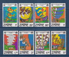 Zaïre - YT N° 1064 à 1071 ** - Neuf Sans Charnière - 1982 - Ungebraucht