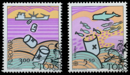 FÄRÖER 1986 Nr 134-135 Gestempelt X5C5F8E - Islas Faeroes