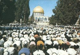 72609538 Jerusalem Yerushalayim Moslems Praying In The Yard Of The Dome Of The R - Israel