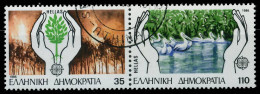 GRIECHENLAND 1986 Nr 1630A-1631A Gestempelt WAAGR PAAR X5C6012 - Oblitérés