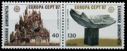 GRIECHENLAND 1987 Nr 1651A-1652A Postfrisch WAAGR PAAR X5C64D6 - Ungebraucht