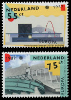 NIEDERLANDE 1987 Nr 1318-1319 Postfrisch S1F6092 - Unused Stamps