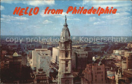 72608356 Philadelphia Pennsylvania Fliegeraufnahme City Hall Philadelphia Pennsy - Altri & Non Classificati