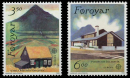 FÄRÖER 1990 Nr 198-199 Postfrisch S1FD596 - Färöer Inseln