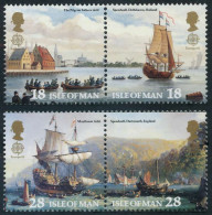 ISLE OF MAN 1992 Nr 503-506 Postfrisch WAAGR PAAR S2072A2 - Man (Insel)