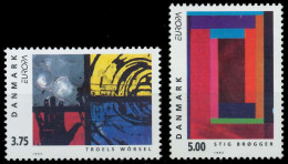 DÄNEMARK 1993 Nr 1052-1053 Postfrisch S20A956 - Unused Stamps