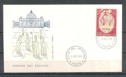 Vatican 1969, Synod Of Bishops, Special Cover - Autres & Non Classés