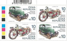 ** 768-9 Czech Republic Motorcycle Cechie - Böhmerland And Tatra Draisine 2013 - Neufs