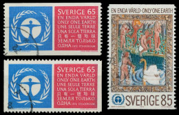 SCHWEDEN 1972 Nr 758A Und C-792 Gestempelt X5EABD2 - Used Stamps
