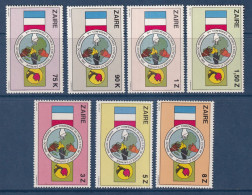 Zaïre - YT N° 1091 à 1097 ** - Neuf Sans Charnière - 1982 - Unused Stamps