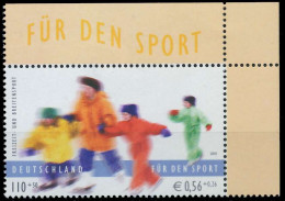 BRD BUND 2001 Nr 2167 Postfrisch ECKE-ORE X60ECA6 - Unused Stamps